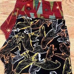 LuLaRoe 2pr. TC2 leggings
